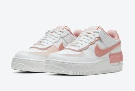 Nike Air Force 1 Shadow Surfaces In White And Pink In 2020 Nike Air Shoes Womens Nike Trainers Nike Air