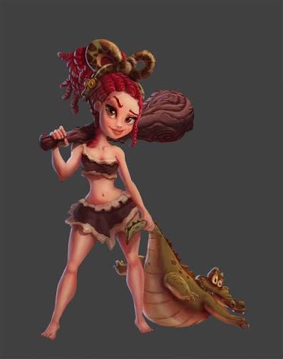 Anchee Krilčić - cavegirl