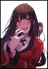 Yumeko Jabami Kakegurui Cute Border Weatherproof Anime Sticker 6 Car Decal  | eBay