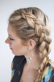 While some hairdos look elegant only with long hair, medium length can be styled in a unconventionally cute and charming, this braided updo for medium hair is one to die for. Dutch Side Braid Hairstyle Tutorial Hair Romance