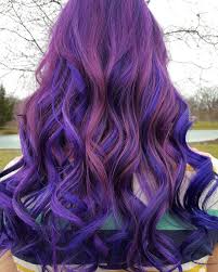 There are many coloring ideas with similar hues like mermaid, unicorn and opal hair. Fashionnfreak Blue Purple Color Hair