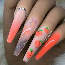 V A I N I L L A Peach Acrylic Nails Coffin Nails Designs Winter Nails Acrylic 10,041 likes · 295 talking about this.
