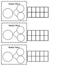 Ten Frame And Number Bond Chart