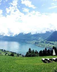 never gets old this view now some post hike goodness clubsandwich for two home honegg burgenstock vierwaldstatterse natural landmarks landmarks nature