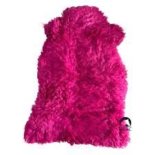Pelego De Lã Natural Pele De Carneiro - Rosa - Selaria Cavalo Real