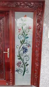 Be it adorning flower garlands during diwali, tying mango leaves above the main doors for positivity, or recently, use of upvc in indian window design and door design has become quite popular. Pin By Deepak Sadasivam On Indian Main Door Design Window Glass Design Door Glass Design Pooja Room Door Design