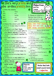 Adjectives And Adverbs Interactive And Downloadable Worksheet You Can Do The Exercises Online Or Download The Worksheet As Pdf Esl Blog
