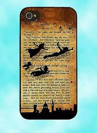 Disney Peter Pan Tinkerbell Book Mobile Case Cover For Iphone 4 5 5c 6 7 S Plus Case Phone Cases Mobile Case Cover