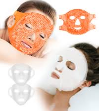 Amazon.com : CONBELLA 2PCS Cold Face Eye Masks Ice Face Mask Hot Cold  Compress for Dark Circles, Puffiness, Migraines, Headache, Stress, Redness,  Cooling Face Masks for Women Man, Skin Care : Beauty