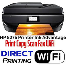 Hp 5275 Wifi Printer Aio Ink Advantage Deskjet Print Scan Copy Fax Direct Print Eprint Airprint Mobile Print Duplex Print Personal Computer Center Printer Wifi Printer Mobile Print