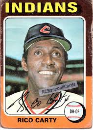 1975-1977 Cleveland Indians Vintage Baseball Trading Cards