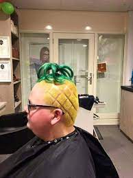 This Pineapple Head Hair Humor Fashion Zine Hair Fails