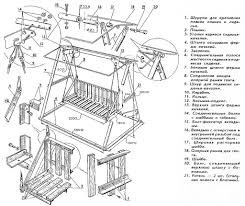 детские качели своими руками из металла чертежи и фото Chertezhi Kachelej Iz Metalla Sadovye Kacheli Derevyannye Kacheli Kacheli