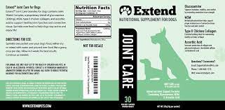 This product is a less expensive alternative to extend joint care, and it also works to. Extend Pet Joint Care For Dogs 1 Month Supply Glucosamine With Msm Ascorbic Acid Pure Ingredients Amazon De Pet Supplies