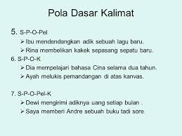 Sedangkan 2 kalimat atau lebih yang tidak memakai konjungsi bertingkat bisa digabungkan dengan tanda titik koma atau tanda koma. 1 Kalimat Satuan Bahasa Berupa Kata Rangkaian Kata Yang Dapat Berdiri Sendiri Dan Menyatakan Makna Yang Lengkap 2 Memiliki Intonasi Final Ppt Download