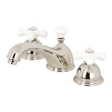 widespread 2 handle bathroom faucet