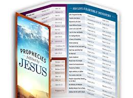 Prophecies Fulfilled By Jesus Request Your Free Chart