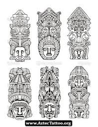 Aztec Totem Tattoo 05 Totem Tattoo Mayan Art Mayan Tattoos
