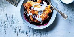 Triple Berry Sonker With Dip Recipe Southern Living In 2021 Sonker Recipe Fruity Desserts Yummy Sweets