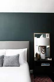 Deep mossy greens are also comforting and. A Boldly Bohemian Home In Seattle Rue Bedroom Interior Minimalist Home Decor Bedroom Green