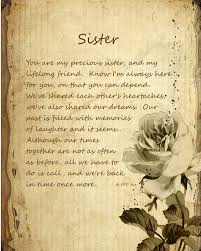 Sisters Sister Poems And My Sister On Pinterest Sister Poems Sister Quotes Sisters