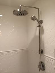 Speakman Shower Head And Hand Shower On Adjustable Slide Bar Shower Heads Closet Renovation Steam Showers Bathroom