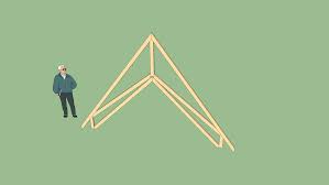 There is, however, a flat ceiling above the bedrooms on the south end of the building. 12 Scissor Truss 3d Warehouse