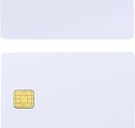 J2A040 Java JCOP Smart Cards - 40K Memory With HICO Magnetic Stripe (5-Pack  Blank White PVC Cards)