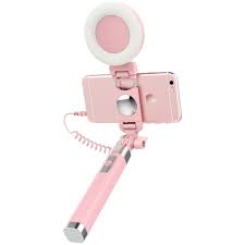 Capa De Celular Com Luz Para Selfie Pink Ring Light Selfie Stick Accesorios Para Celular Accesorios Para Iphone Accesorios Para Telefonos