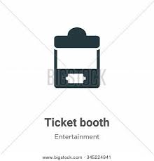 Brand new collage maker is fun, quick, and easy. Ticket Booth Icon Vector Photo Free Trial Bigstock