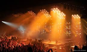 Light Fantastic The Art And Design Of Stage Lighting Nin Tension Tour 2014 Leroy Bennett Stage Lighting Design Stage Set Design Concert Stage Design