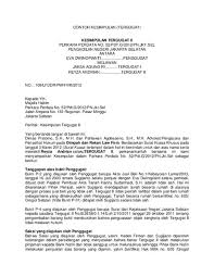 Documents similar to contoh surat kuasa penggugat dalam ptun. Download Surat Gugatan Ptun