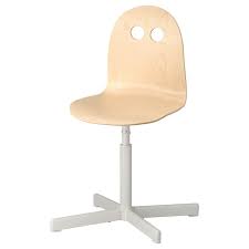 The height is easy to adjust and the modern, clean design suits everything. Valfred Sibben Child S Desk Chair Birch White Ikea Desk Chair Childrens Desk And Chair Childrens Desk