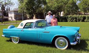 Image result for Peacock Blue 1956 Thunderbird