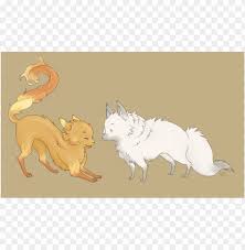 Looking for the best arctic fox wallpaper? Download Fire Cat Arctic Fox Clipart Png Photo Toppng