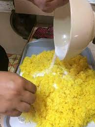 Sebelum anda membaca artikel bagaimana cara mengatasi kucing muntah kuning, ada baiknya jika kamu. Resepi Pulut Kuning Kukus Cara Malaysia Viral Recipe Facebook