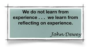 Understanding the world around you can make you a fully functional individual3. If We Learn From Reflecting On Experience The Learner S Way