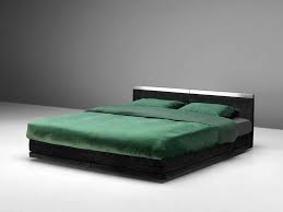 italian custom made bed by bazzani with aluminum morentz how to make bed black upholstery iron canopy bed