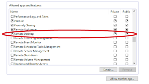 Private Firewall Settings Blocking Rdp Access Windows 10 Forums