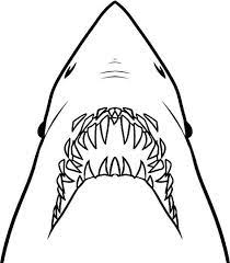 Jaws 2 inspired much more merchandising and sponsors than the first film. 23 Jaws Coloring Pages Ideas Coloring Pages Coloring Pages For Kids Coloring Pictures