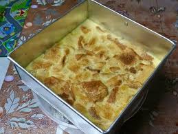 Resipi Puding Roti Kukus Kuah Kastard Resepi Bergambar