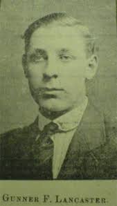 92255 Gunner Frederick Charles LANCASTER