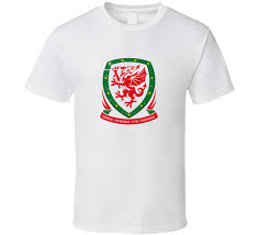 The current status of the logo is active, which means the logo is currently in use. Wales National Football Logo White Grunge T Shirt