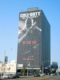 Giant Call Of Duty Black Ops Ii Video Game Billboard Advertising For Movies Tv Fashion Drinks Technology And More Call Of Duty Black Black Ops Call Of Duty