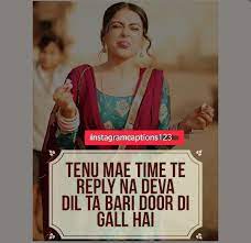 Instagram Captions For Girls In Punjabi Daily Quotes