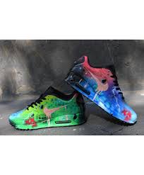 Nike Air Max 90 Custom Candy Drip Colorway Mens Trainers Sale Uk Cheap Nike Shoes On Sale Online