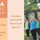 Yoga in the Garden event in Stillwater, OK