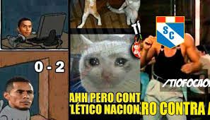 Simplemente deberás hacer click en alguna de las opciones que te dejaré más abajo para ingresar al partido en vivo, online y gratis (bueno, gratis gratis. Sporting Cristal Vs Atletico Nacional Memes Destruyen A Los Celestes Foto 1 De 14 Internacional Futbol Peru Com
