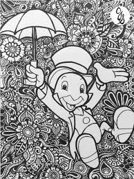 Dessin mandala à imprimer à bordure dentelée, aux cercles concentriques et aux motifs orientaux répétitifs. Coloriage Mandala Disney 20 Superbes Dessins A Imprimer