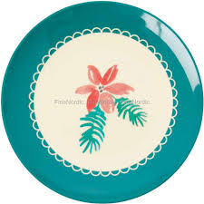 Maybe you would like to learn more about one of these? Rice Melamine Dessert Plate Christmas Poinsettia Print